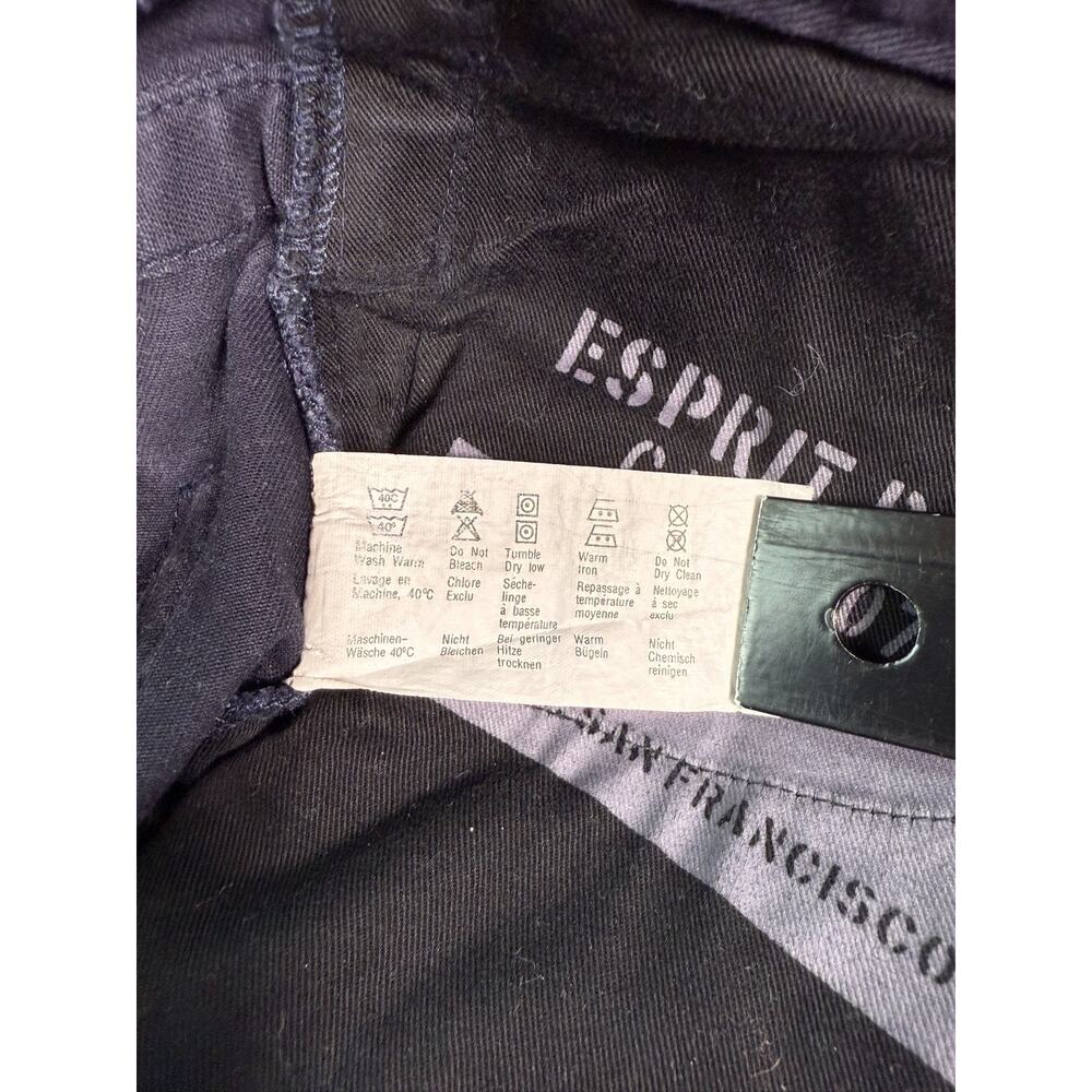 Esprit Service Fit Blue Khaki Pants Mens Size 30x32 Chino B822 - Picture 9 of 16